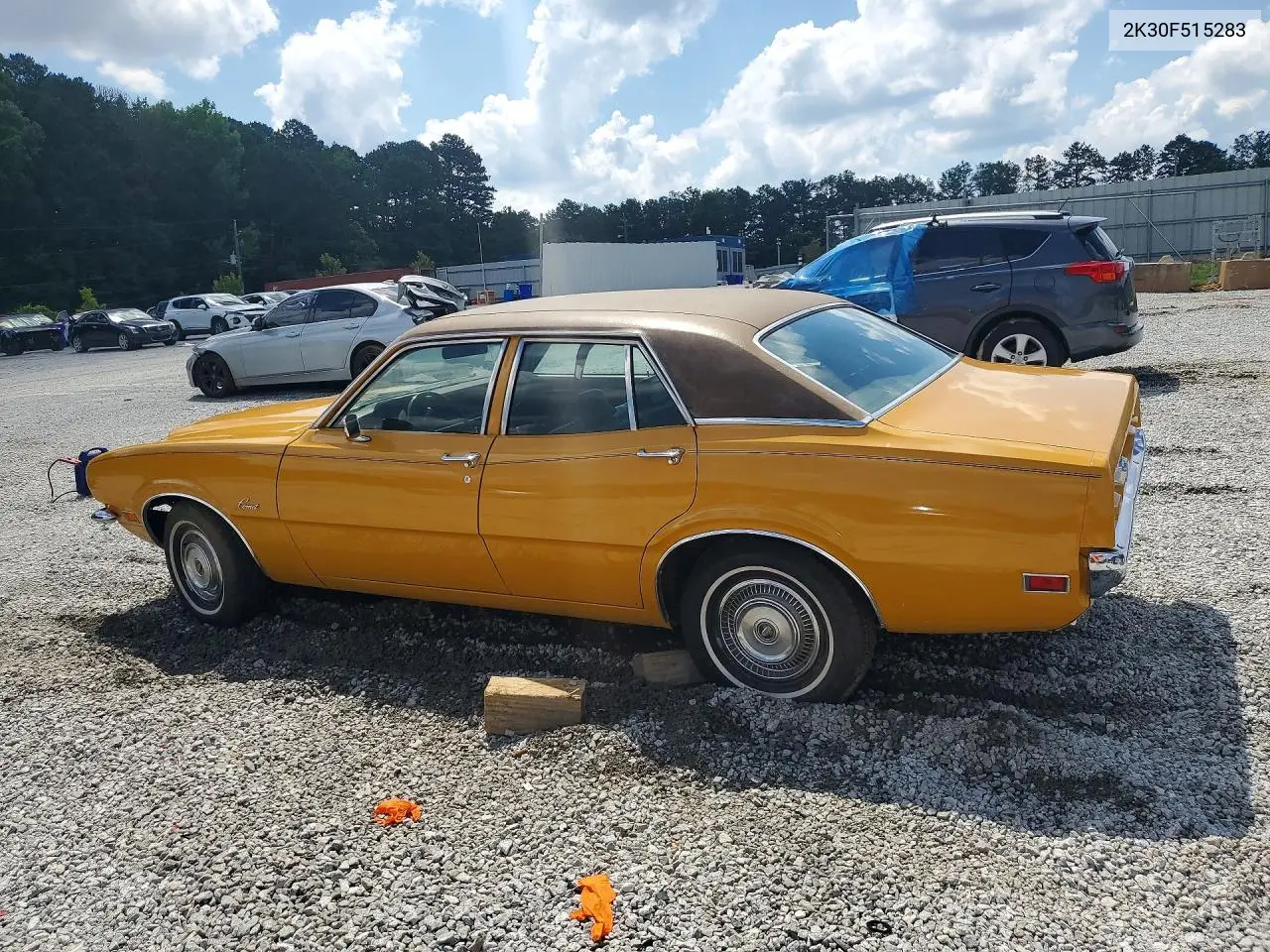 1972 Mercury Comet VIN: 2K30F515283 Lot: 56483366