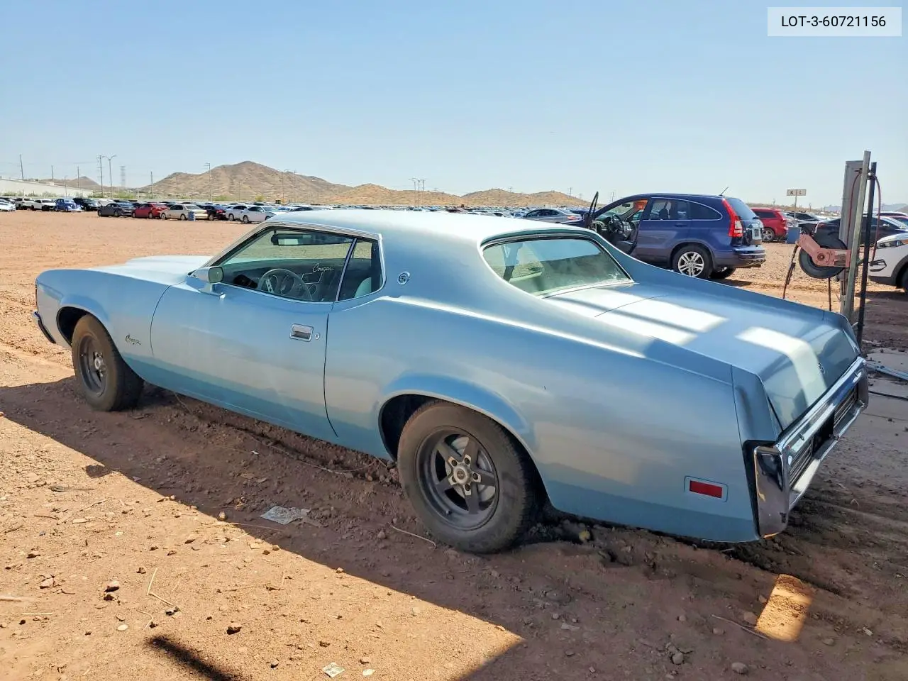 1972 Mercury Cougar VIN: LOT-3-60721156 Lot: 60721156