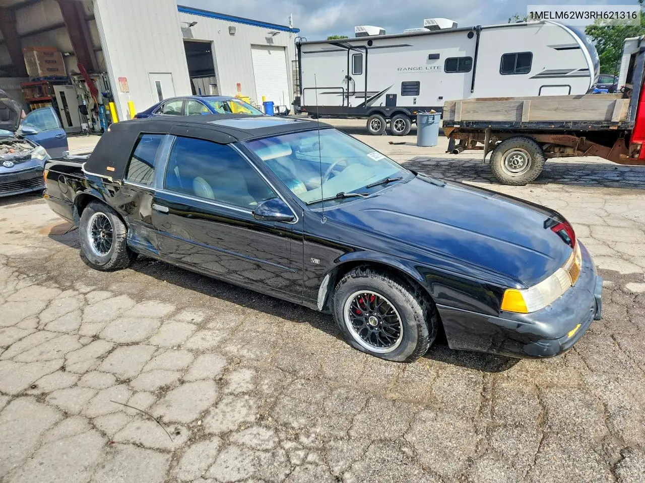 1994 Mercury Cougar Xr7 VIN: 1MELM62W3RH621316 Lot: 56307916