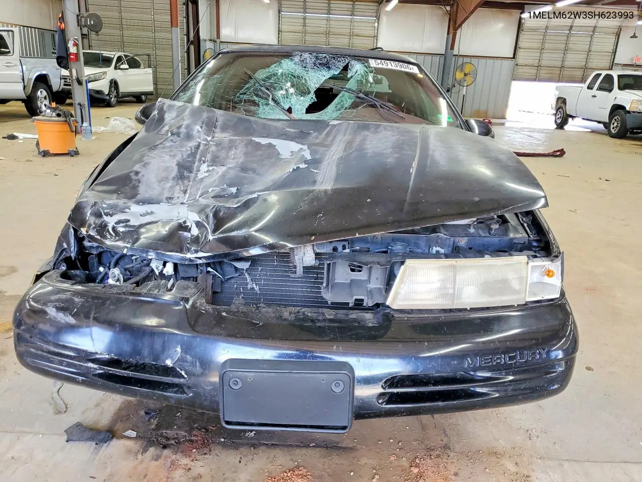 1995 Mercury Cougar Xr7 VIN: 1MELM62W3SH623993 Lot: 54913906