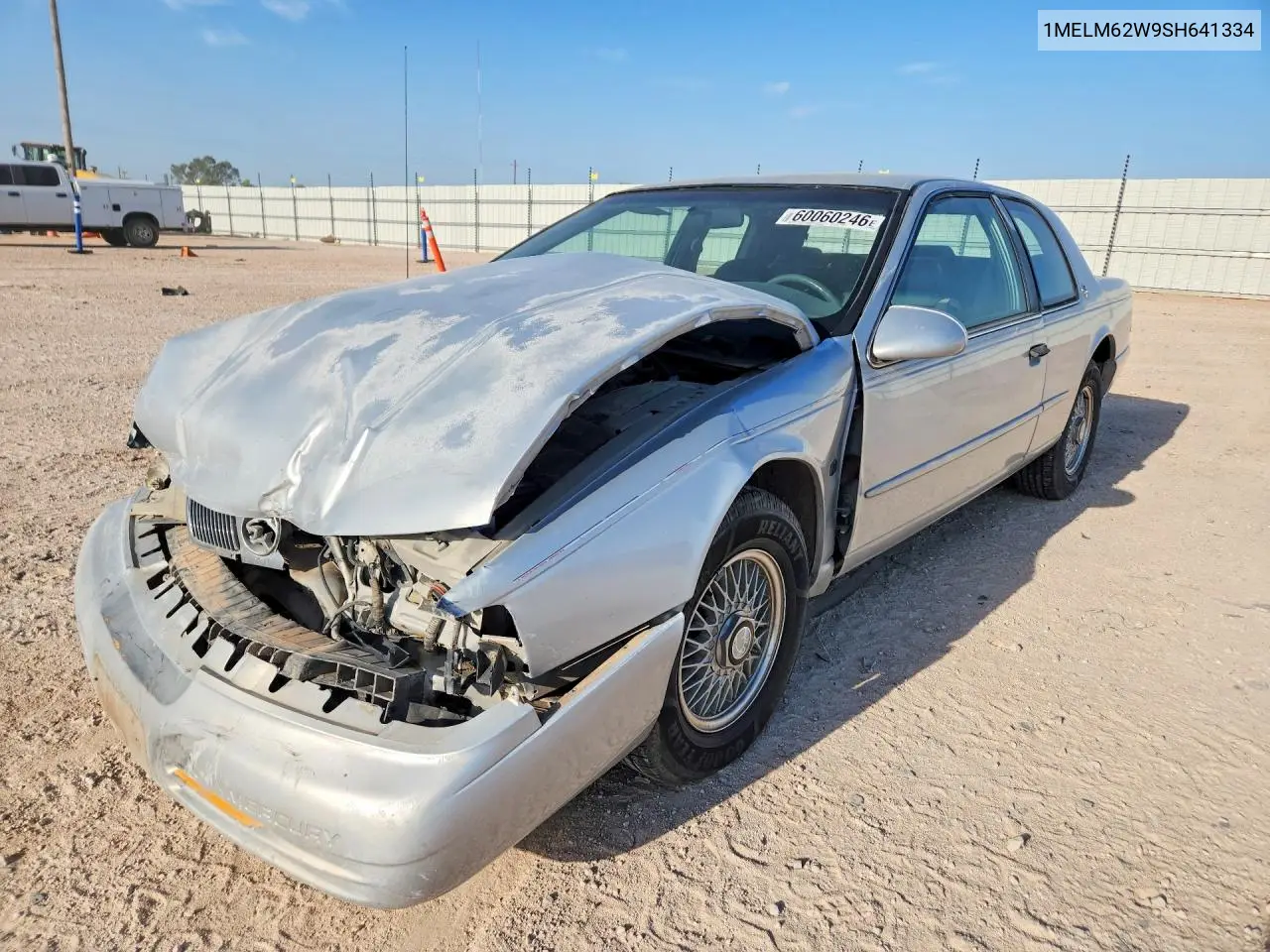 1995 Mercury Cougar Xr7 VIN: 1MELM62W9SH641334 Lot: 60060246
