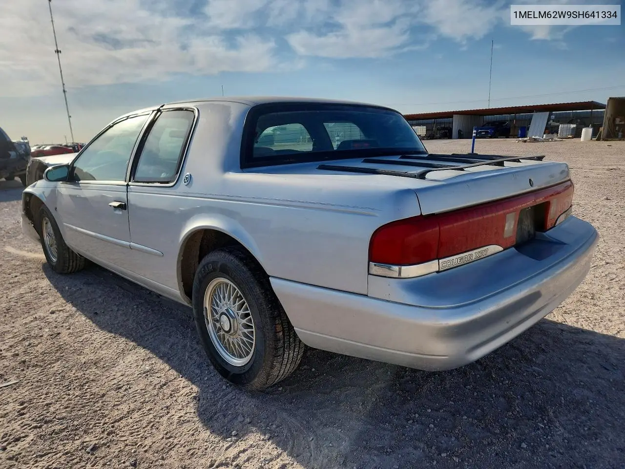 1995 Mercury Cougar Xr7 VIN: 1MELM62W9SH641334 Lot: 60060246