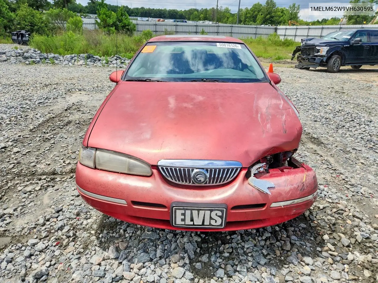 1997 Mercury Cougar Xr7 VIN: 1MELM62W9VH630595 Lot: 59816126