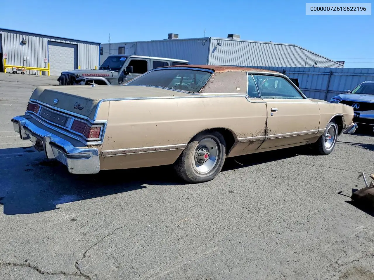 1977 Mercury Grand Marquis VIN: 0000007Z61S622196 Lot: 56535766