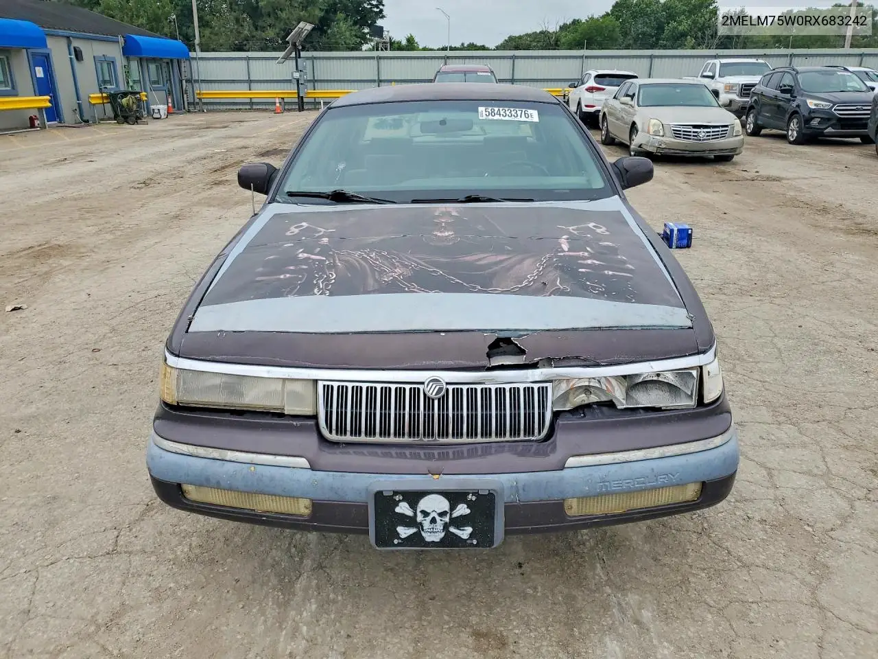 1994 Mercury Grand Marquis Ls VIN: 2MELM75W0RX683242 Lot: 58433376