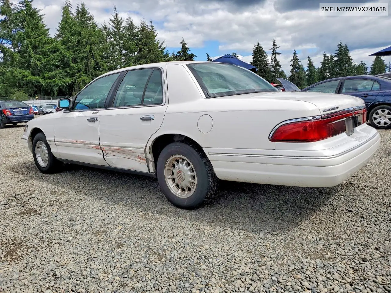 1997 Mercury Grand Marquis Ls VIN: 2MELM75W1VX741658 Lot: 56696436
