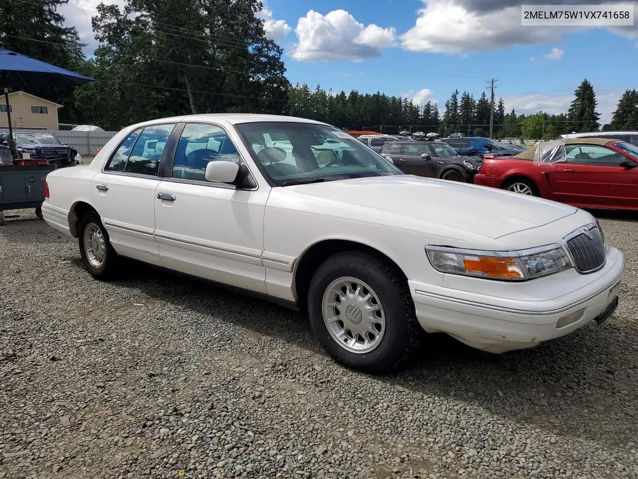 1997 Mercury Grand Marquis Ls VIN: 2MELM75W1VX741658 Lot: 56696436