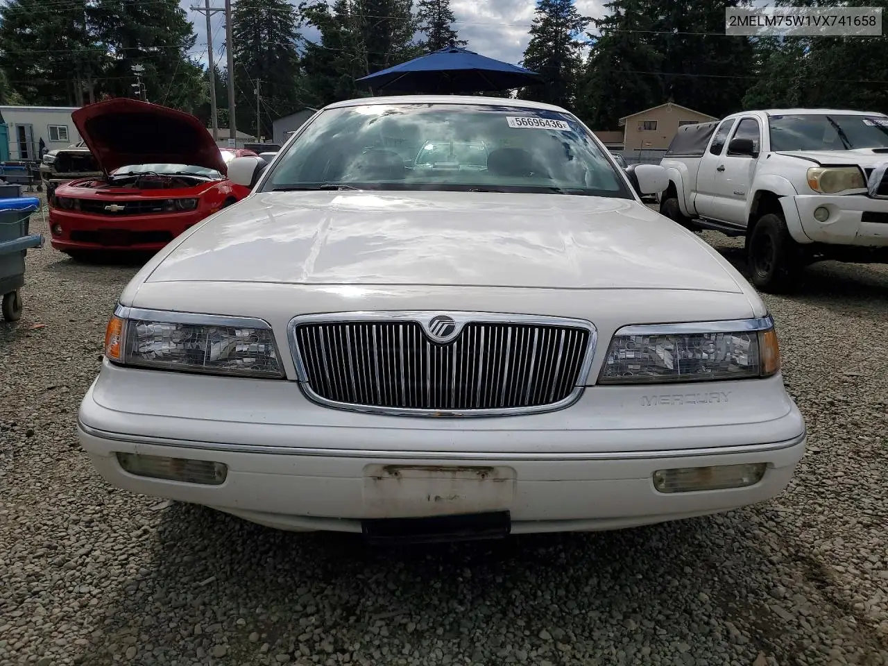 1997 Mercury Grand Marquis Ls VIN: 2MELM75W1VX741658 Lot: 56696436