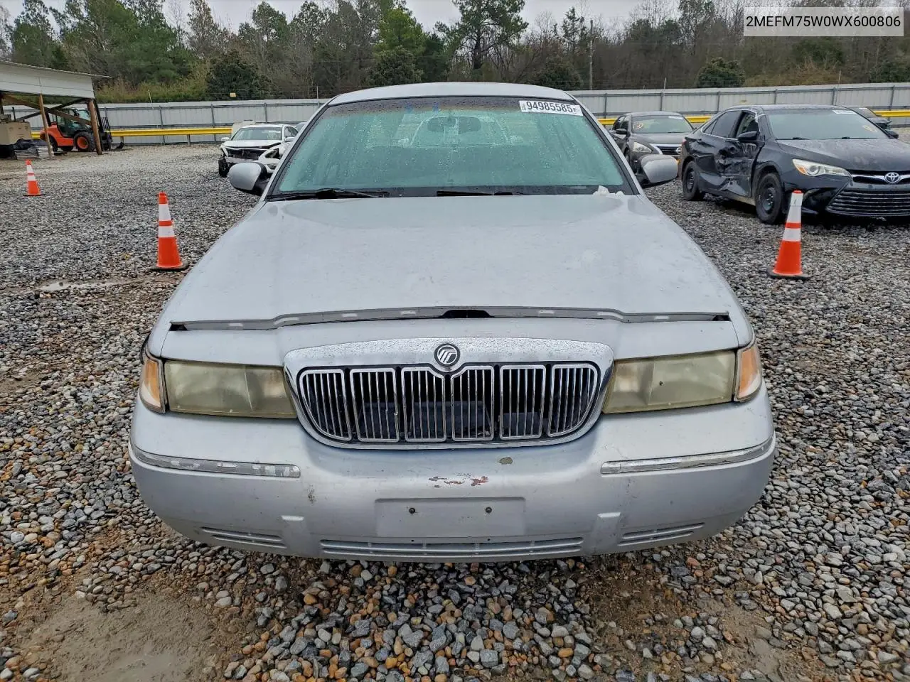 2MEFM75W0WX600806 1998 Mercury Grand Marquis Ls