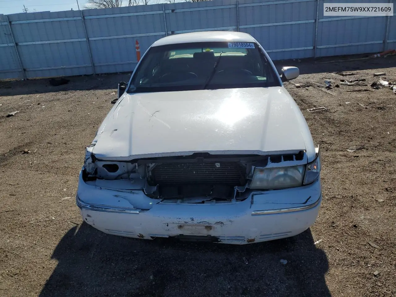 2MEFM75W9XX721609 1999 Mercury Grand Marquis
