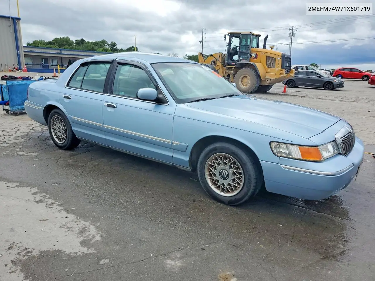 2001 Mercury Grand Marquis Gs VIN: 2MEFM74W71X601719 Lot: 57768326