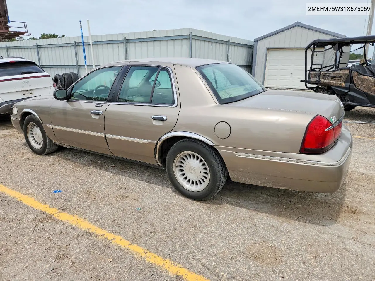 2001 Mercury Grand Marquis Ls VIN: 2MEFM75W31X675069 Lot: 58179336