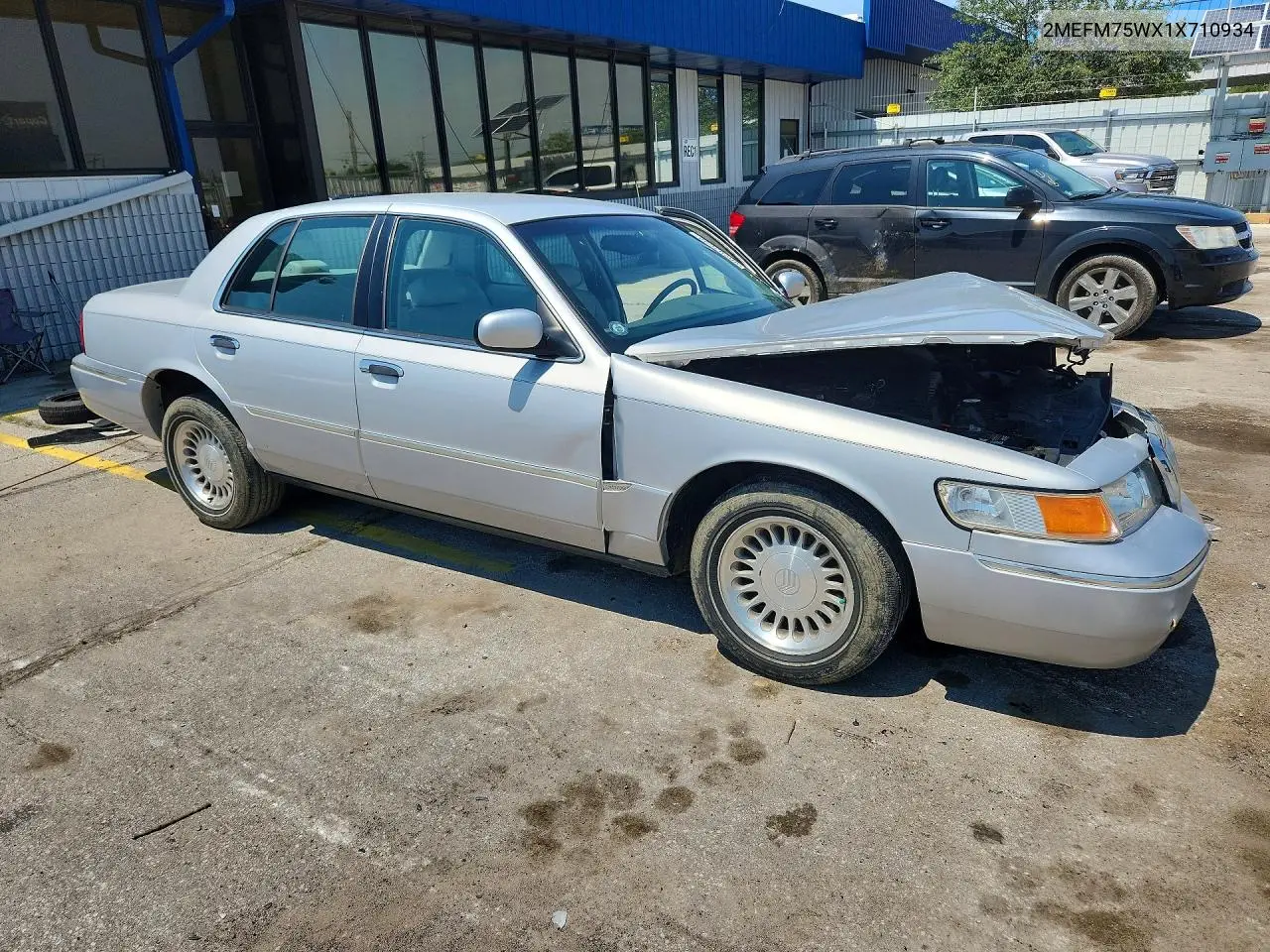 2001 Mercury Grand Marquis Ls VIN: 2MEFM75WX1X710934 Lot: 60926306