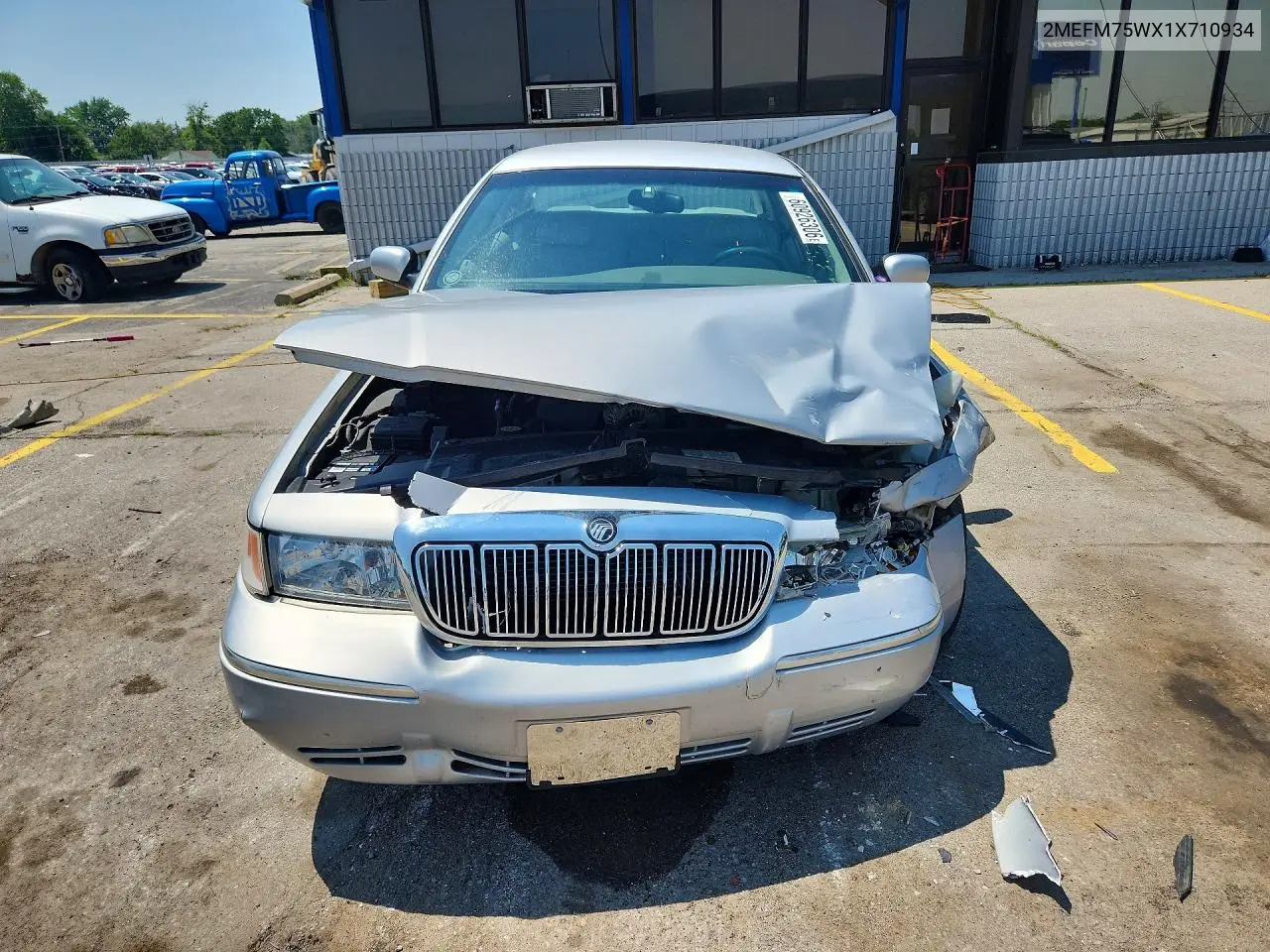 2001 Mercury Grand Marquis Ls VIN: 2MEFM75WX1X710934 Lot: 60926306
