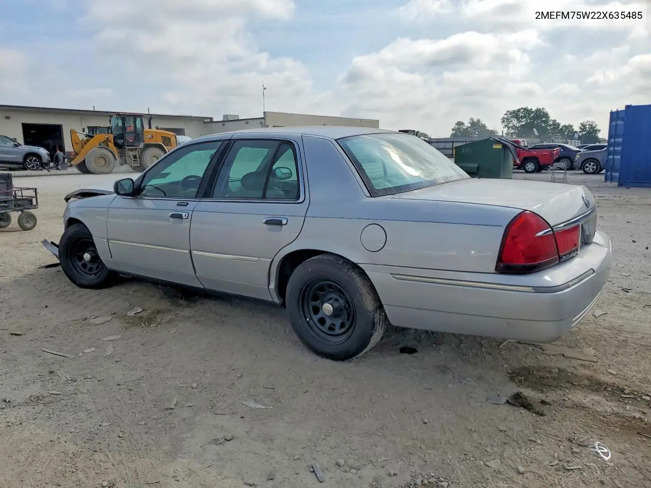 2002 Mercury Grand Marquis Ls VIN: 2MEFM75W22X635485 Lot: 60414826
