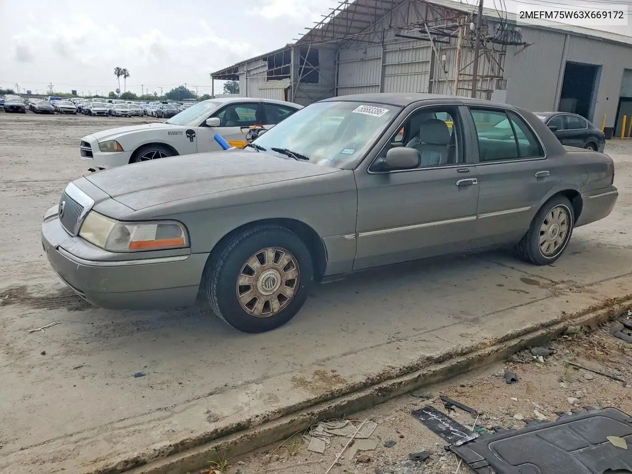 2003 Mercury Grand Marquis Ls VIN: 2MEFM75W63X669172 Lot: 55683386