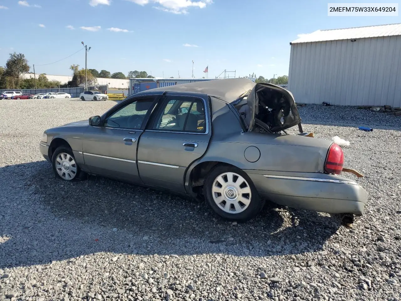 2MEFM75W33X649204 2003 Mercury Grand Marquis Ls