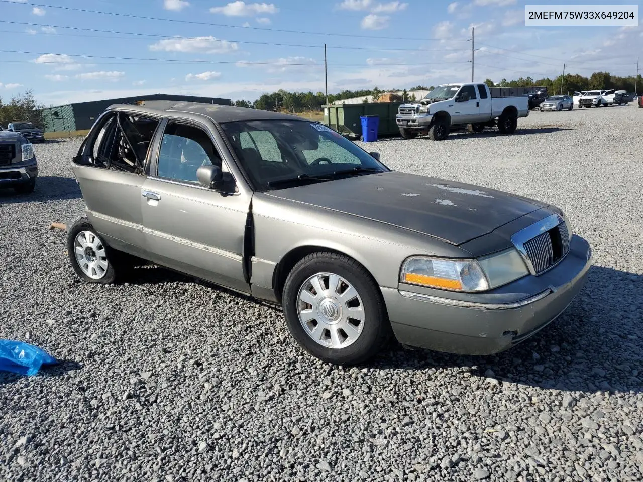 2MEFM75W33X649204 2003 Mercury Grand Marquis Ls
