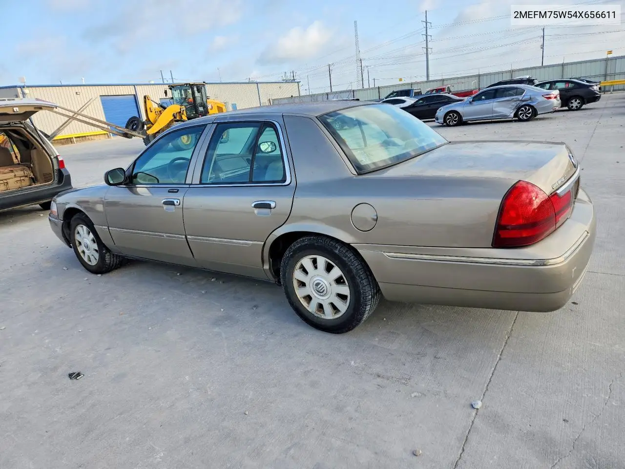 2004 Mercury Grand Marquis Ls VIN: 2MEFM75W54X656611 Lot: 56051756