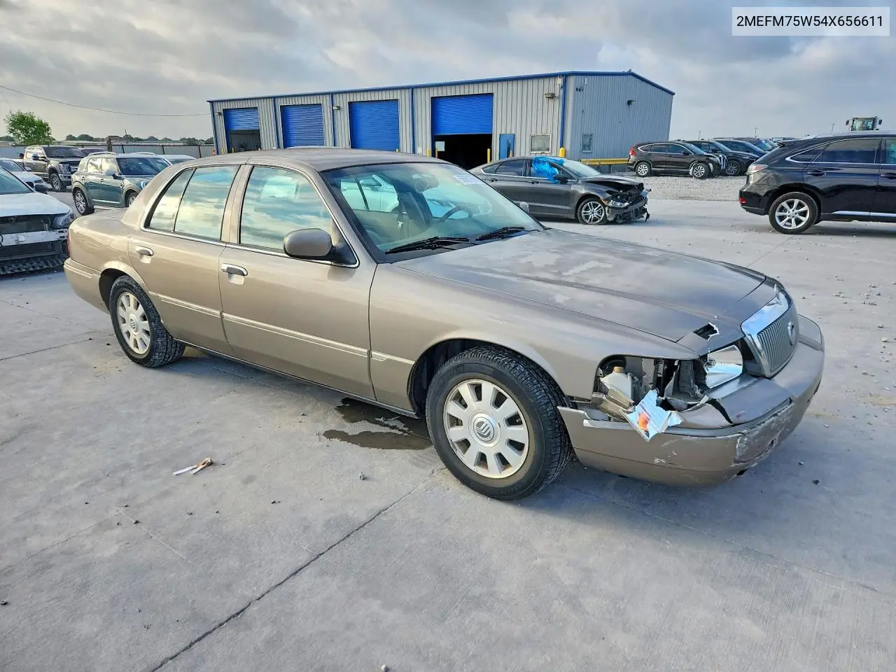 2004 Mercury Grand Marquis Ls VIN: 2MEFM75W54X656611 Lot: 56051756