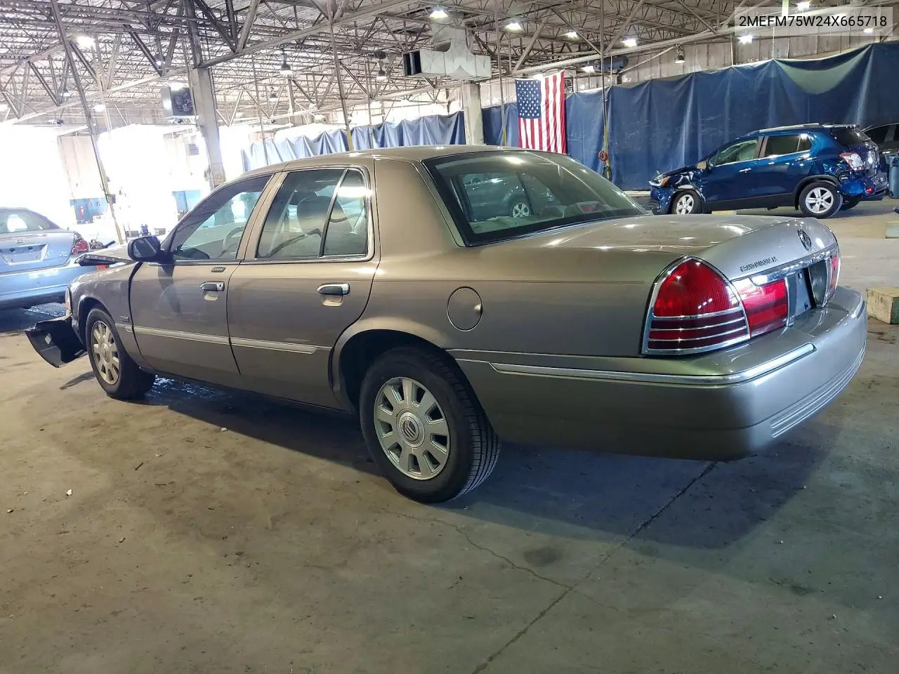 2004 Mercury Grand Marquis Ls VIN: 2MEFM75W24X665718 Lot: 56080106