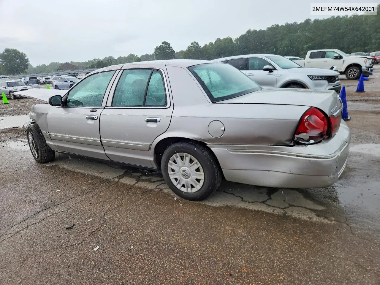 2004 Mercury Grand Marquis Gs VIN: 2MEFM74W54X642001 Lot: 58508766
