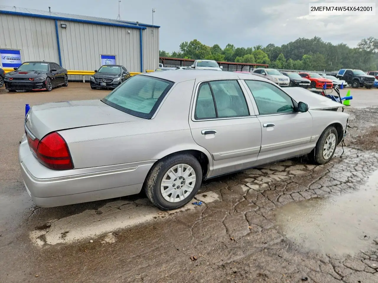2004 Mercury Grand Marquis Gs VIN: 2MEFM74W54X642001 Lot: 58508766