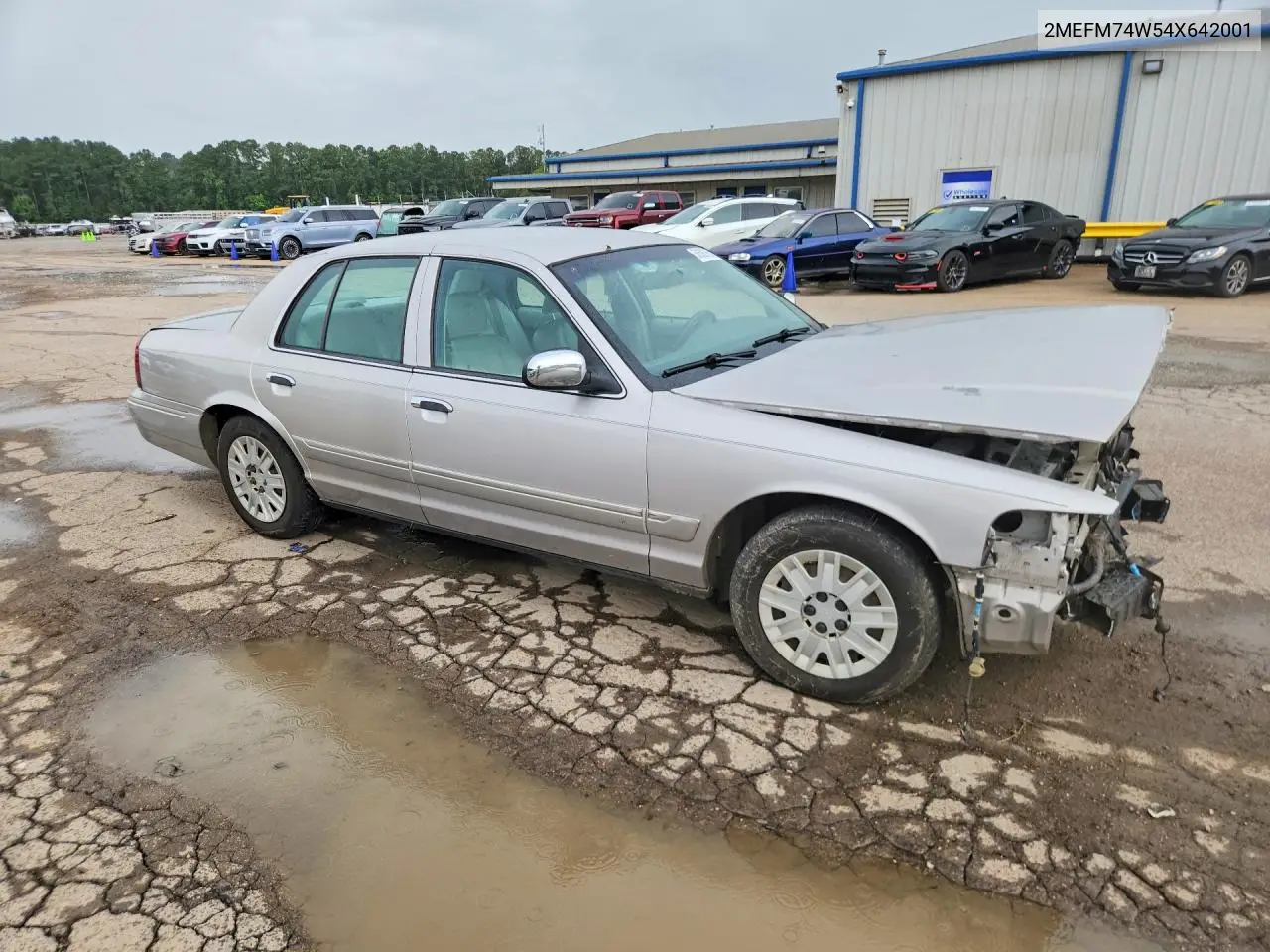 2004 Mercury Grand Marquis Gs VIN: 2MEFM74W54X642001 Lot: 58508766