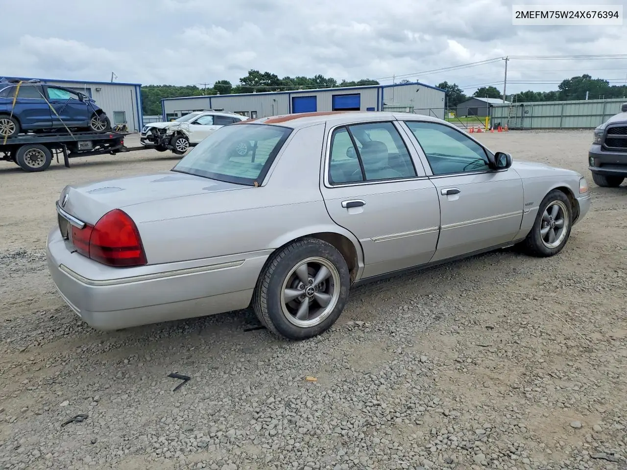 2004 Mercury Grand Marquis Ls VIN: 2MEFM75W24X676394 Lot: 58731456
