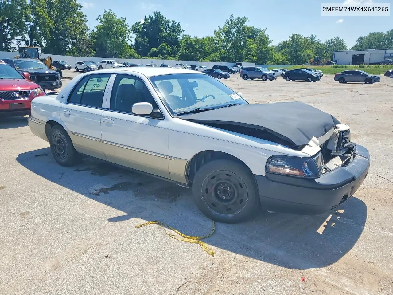 2004 Mercury Grand Marquis Gs VIN: 2MEFM74WX4X645265 Lot: 60677706