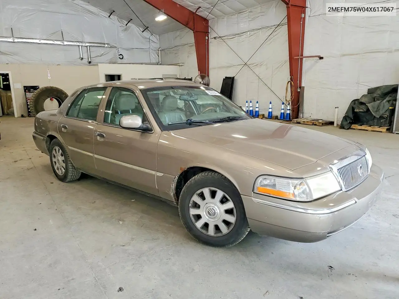 2004 Mercury Grand Marquis Ls VIN: 2MEFM75W04X617067 Lot: 60742476