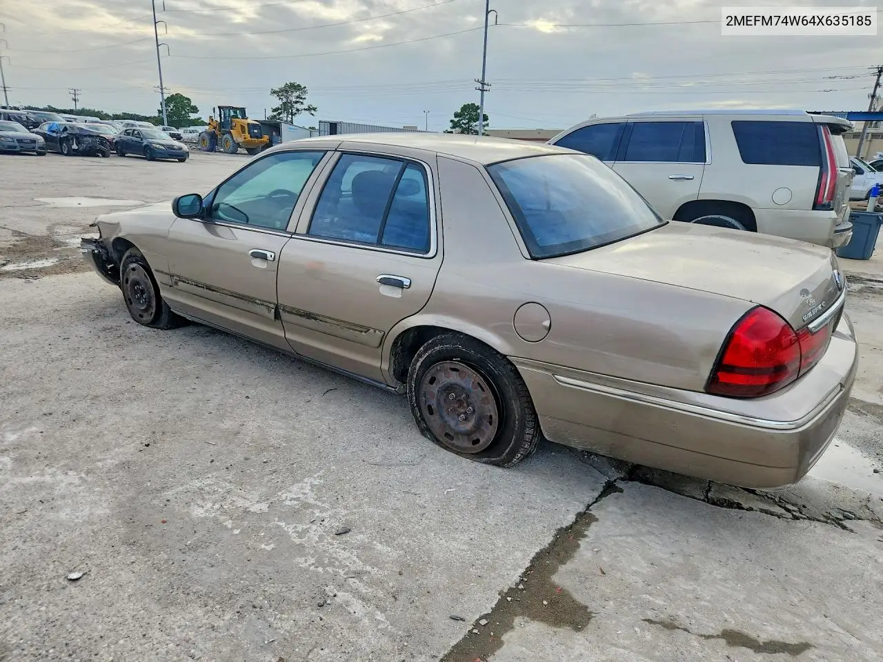 2004 Mercury Grand Marquis Gs VIN: 2MEFM74W64X635185 Lot: 60967646