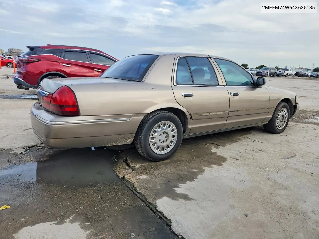 2004 Mercury Grand Marquis Gs VIN: 2MEFM74W64X635185 Lot: 60967646