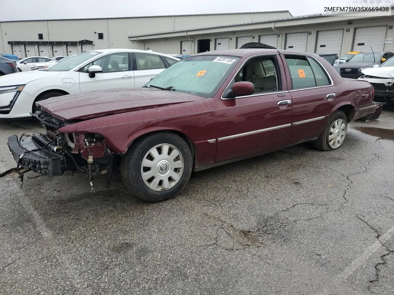 2MEFM75W35X669438 2005 Mercury Grand Marquis Ls