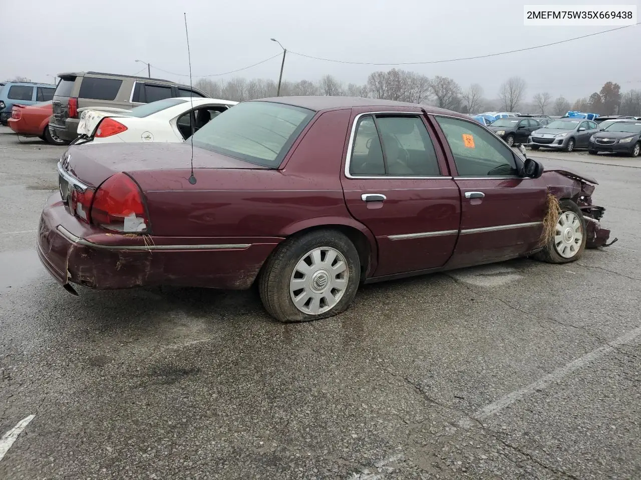 2MEFM75W35X669438 2005 Mercury Grand Marquis Ls