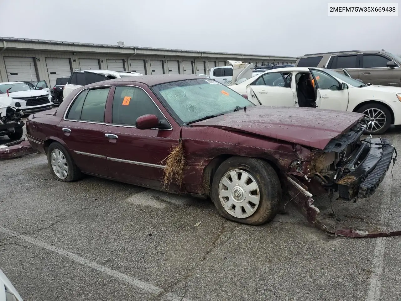 2MEFM75W35X669438 2005 Mercury Grand Marquis Ls