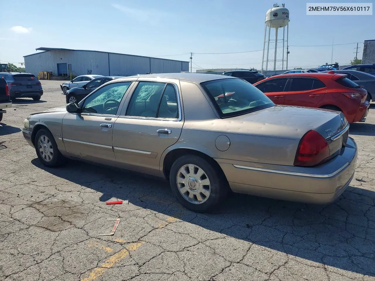 2006 Mercury Grand Marquis Ls VIN: 2MEHM75V56X610117 Lot: 59653046