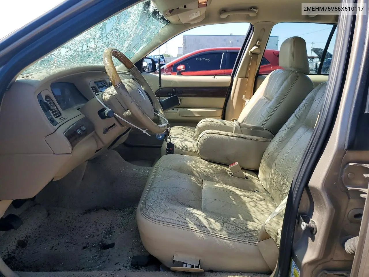2006 Mercury Grand Marquis Ls VIN: 2MEHM75V56X610117 Lot: 59653046