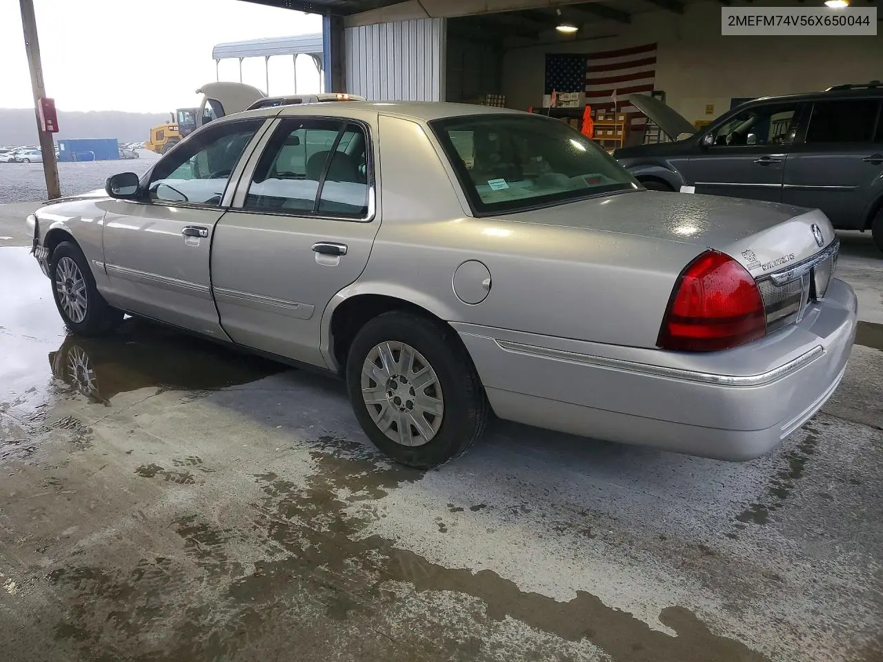 2006 Mercury Grand Marquis Gs VIN: 2MEFM74V56X650044 Lot: 60577536
