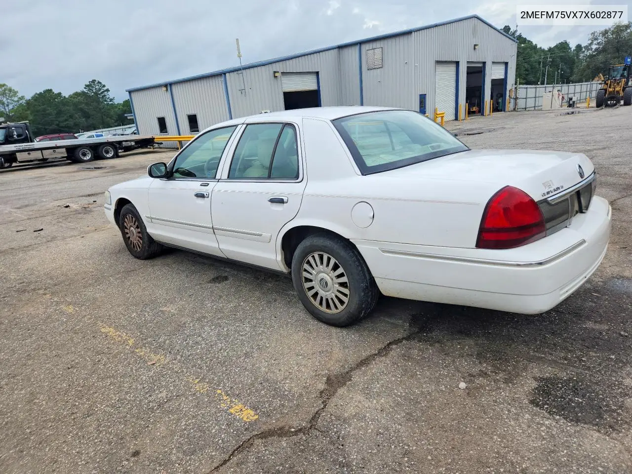 2007 Mercury Grand Marquis Ls VIN: 2MEFM75VX7X602877 Lot: 57694666