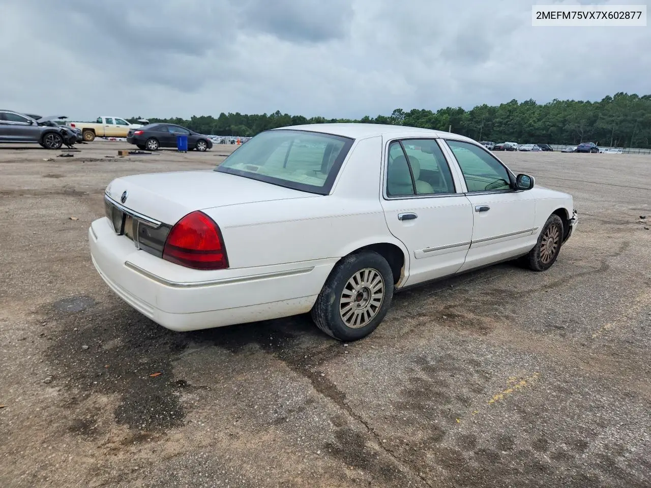 2007 Mercury Grand Marquis Ls VIN: 2MEFM75VX7X602877 Lot: 57694666