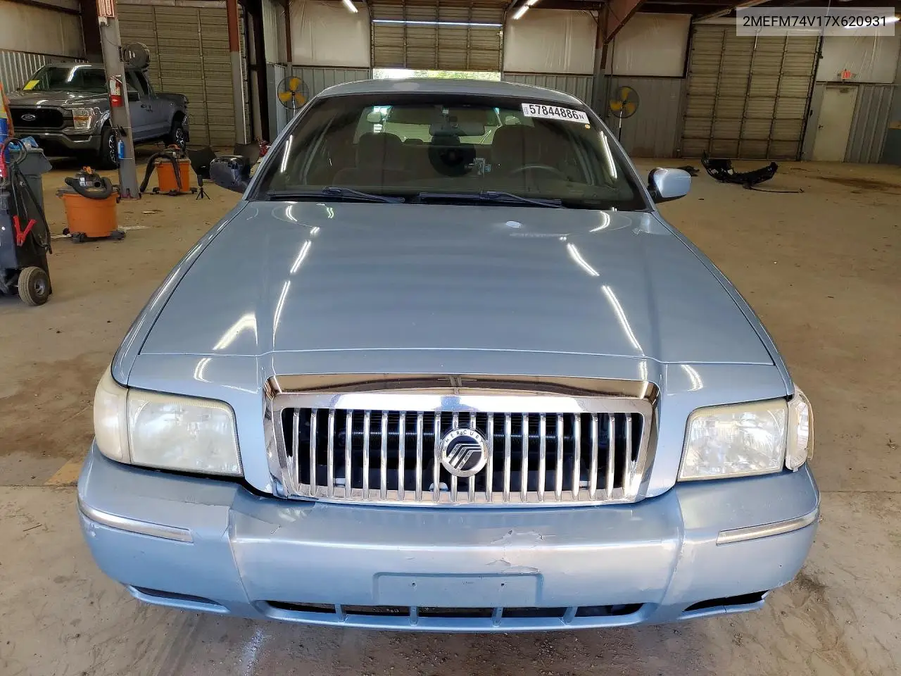2007 Mercury Grand Marquis Gs VIN: 2MEFM74V17X620931 Lot: 57844886