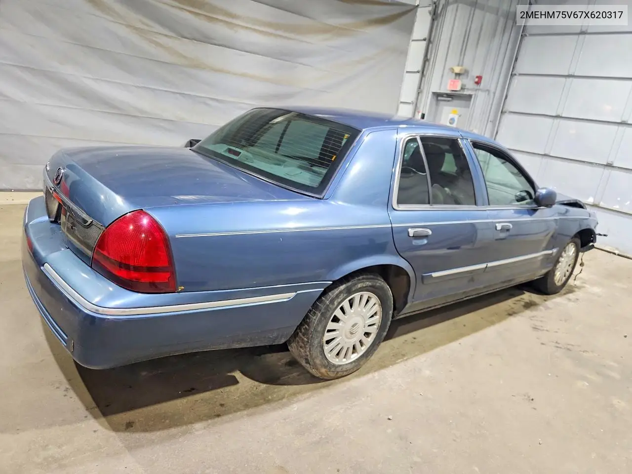 2007 Mercury Grand Marquis Ls VIN: 2MEHM75V67X620317 Lot: 59371516