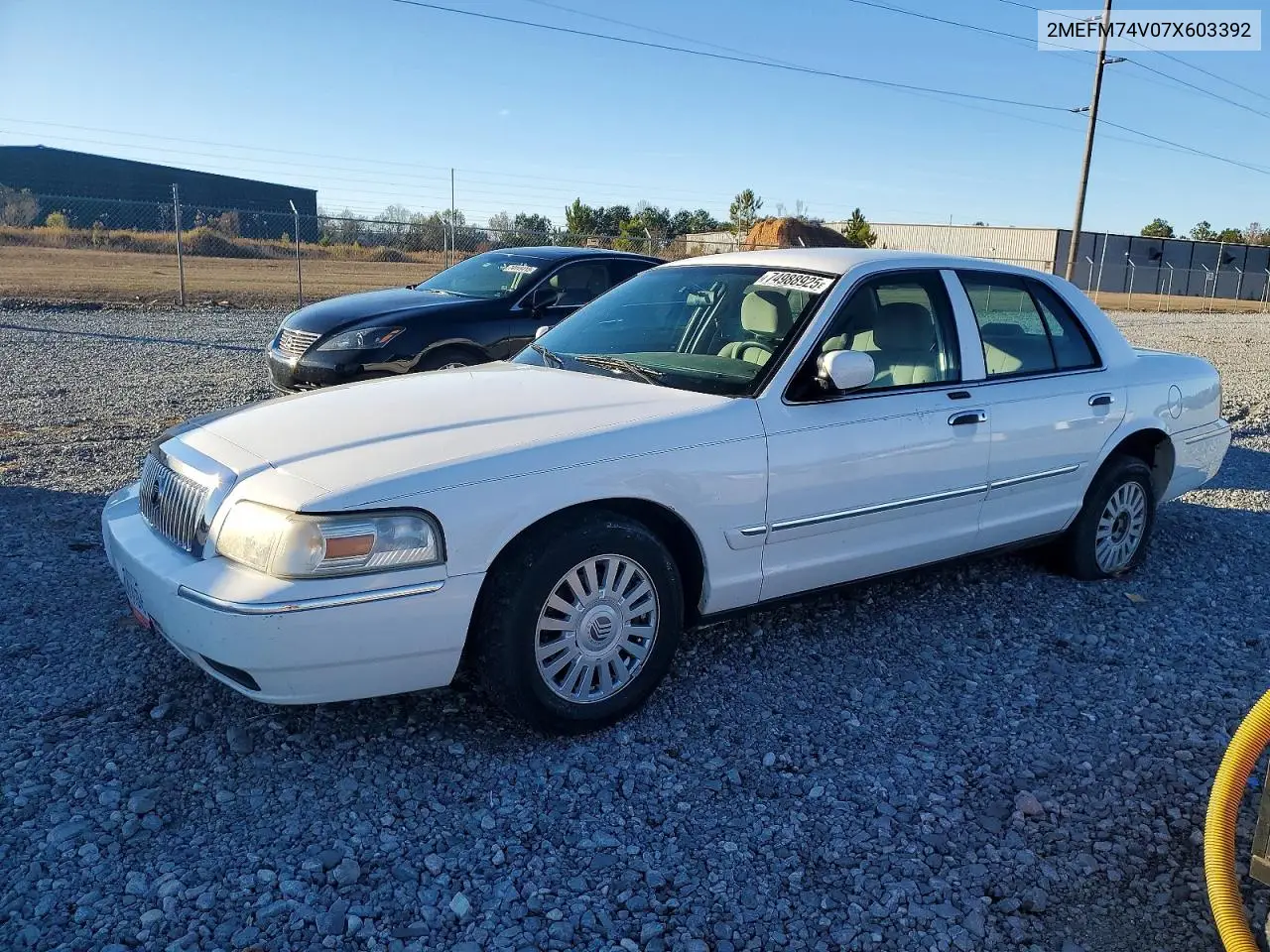 2007 Mercury Grand Marquis Gs