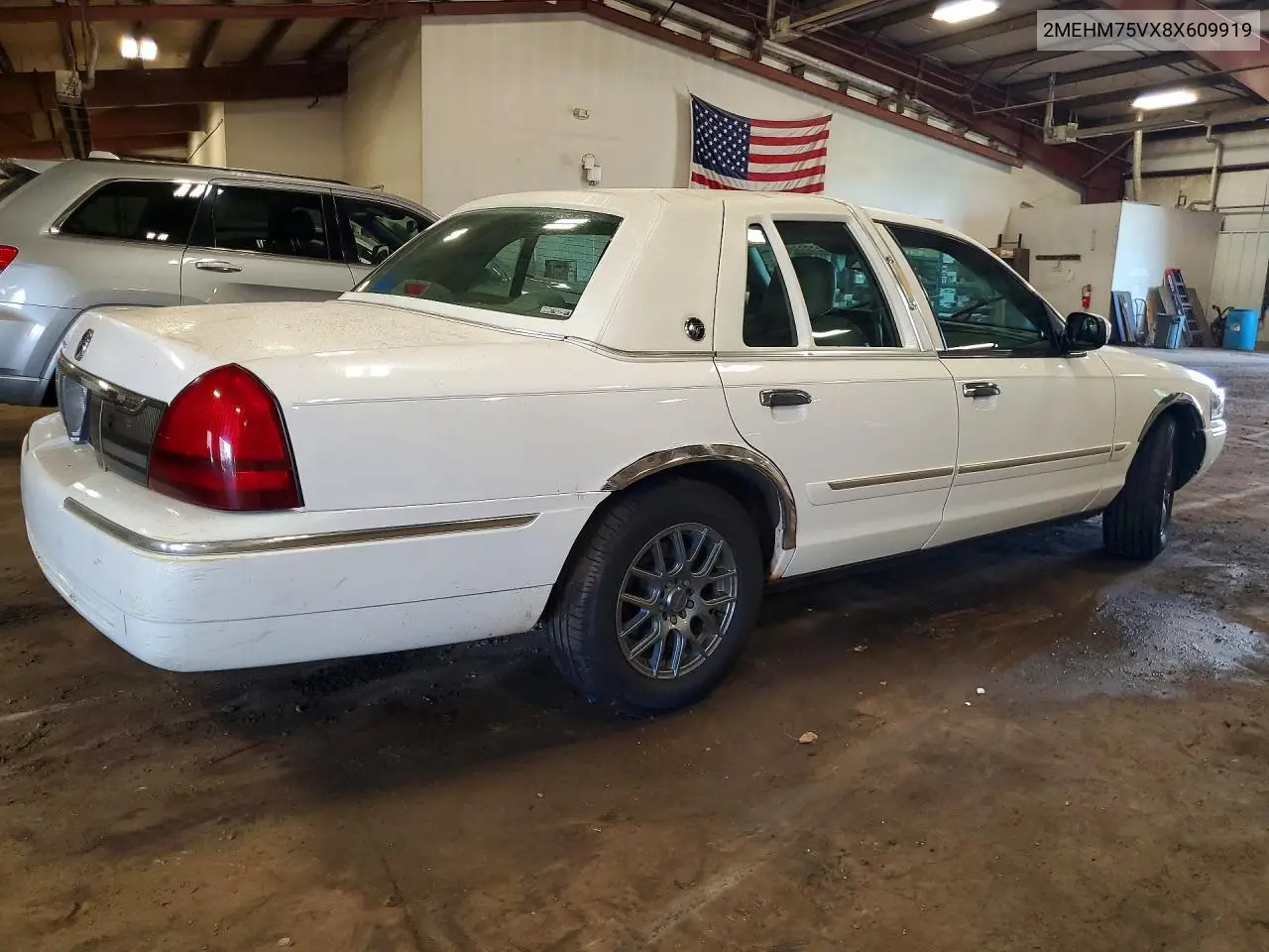 2008 Mercury Grand Marquis Ls VIN: 2MEHM75VX8X609919 Lot: 79135345
