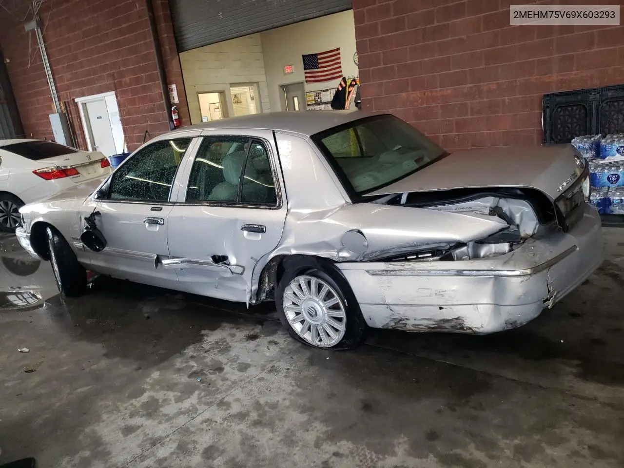 2009 Mercury Grand Marquis Ls VIN: 2MEHM75V69X603293 Lot: 49103844