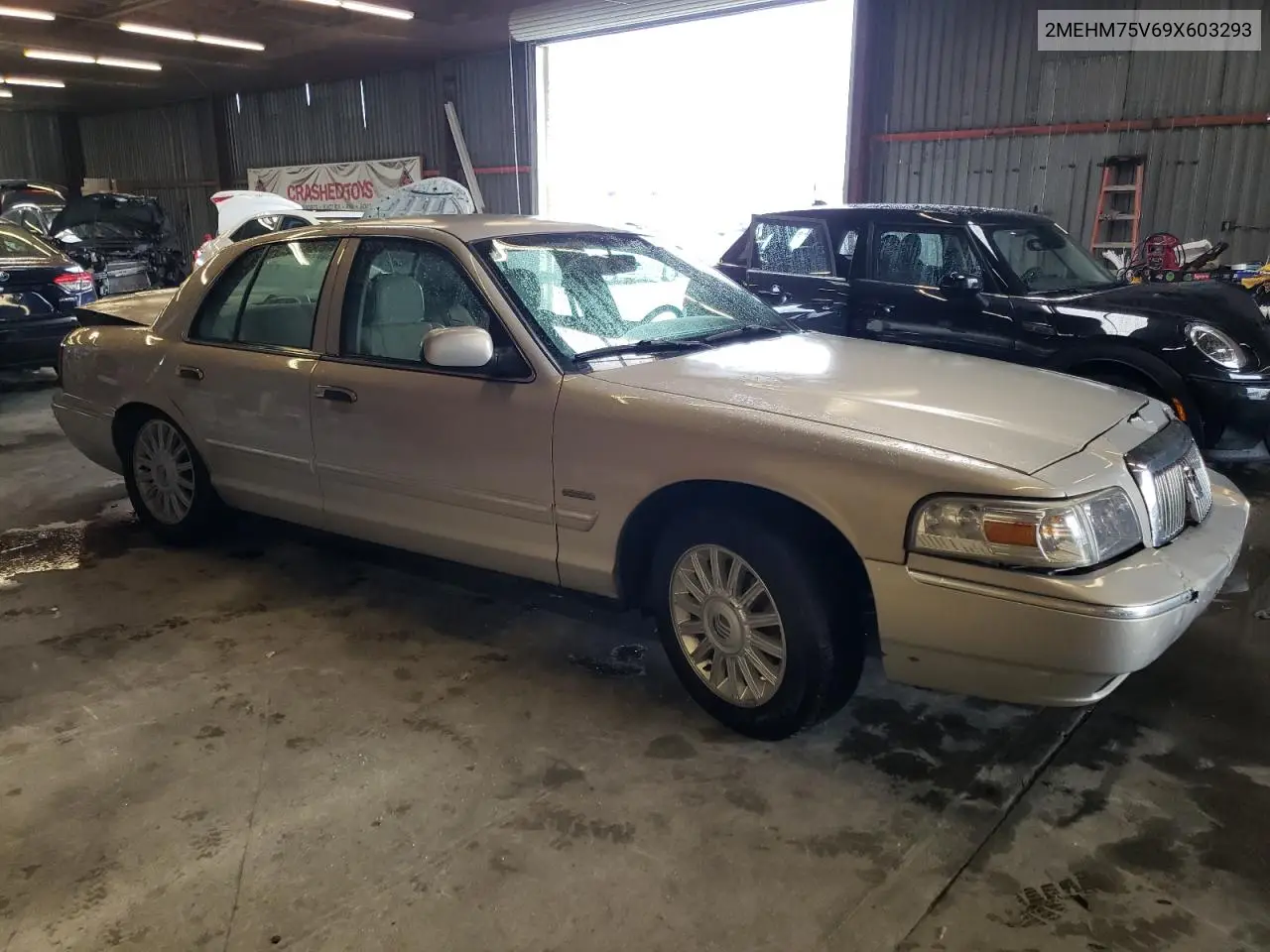2009 Mercury Grand Marquis Ls VIN: 2MEHM75V69X603293 Lot: 49103844