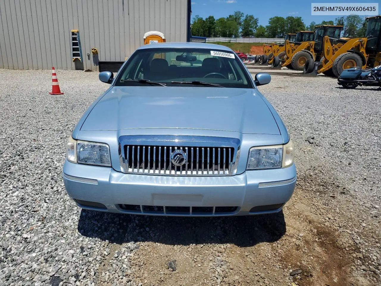 2009 Mercury Grand Marquis Ls VIN: 2MEHM75V49X606435 Lot: 56050906