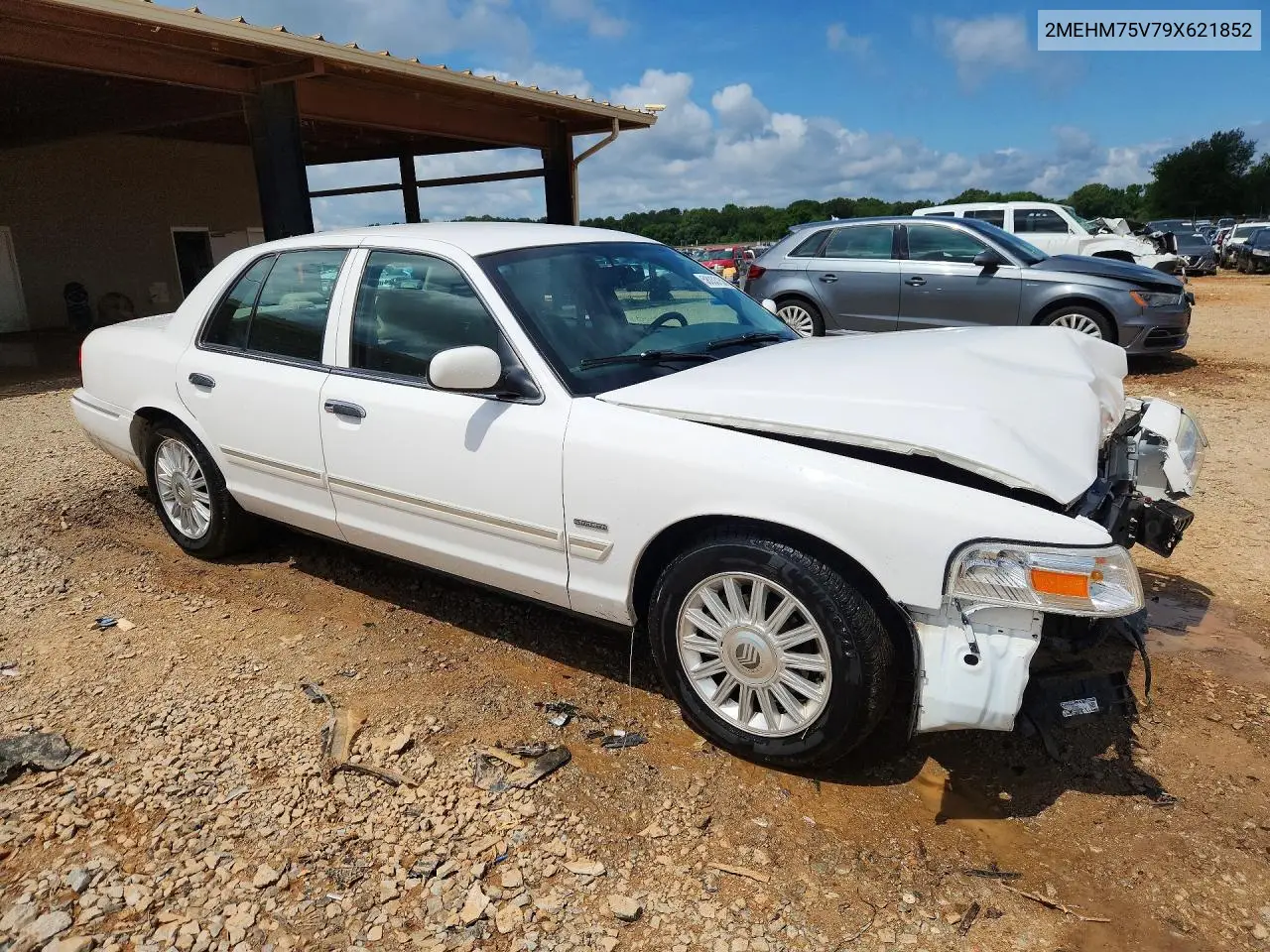 2009 Mercury Grand Marquis Ls VIN: 2MEHM75V79X621852 Lot: 58033156