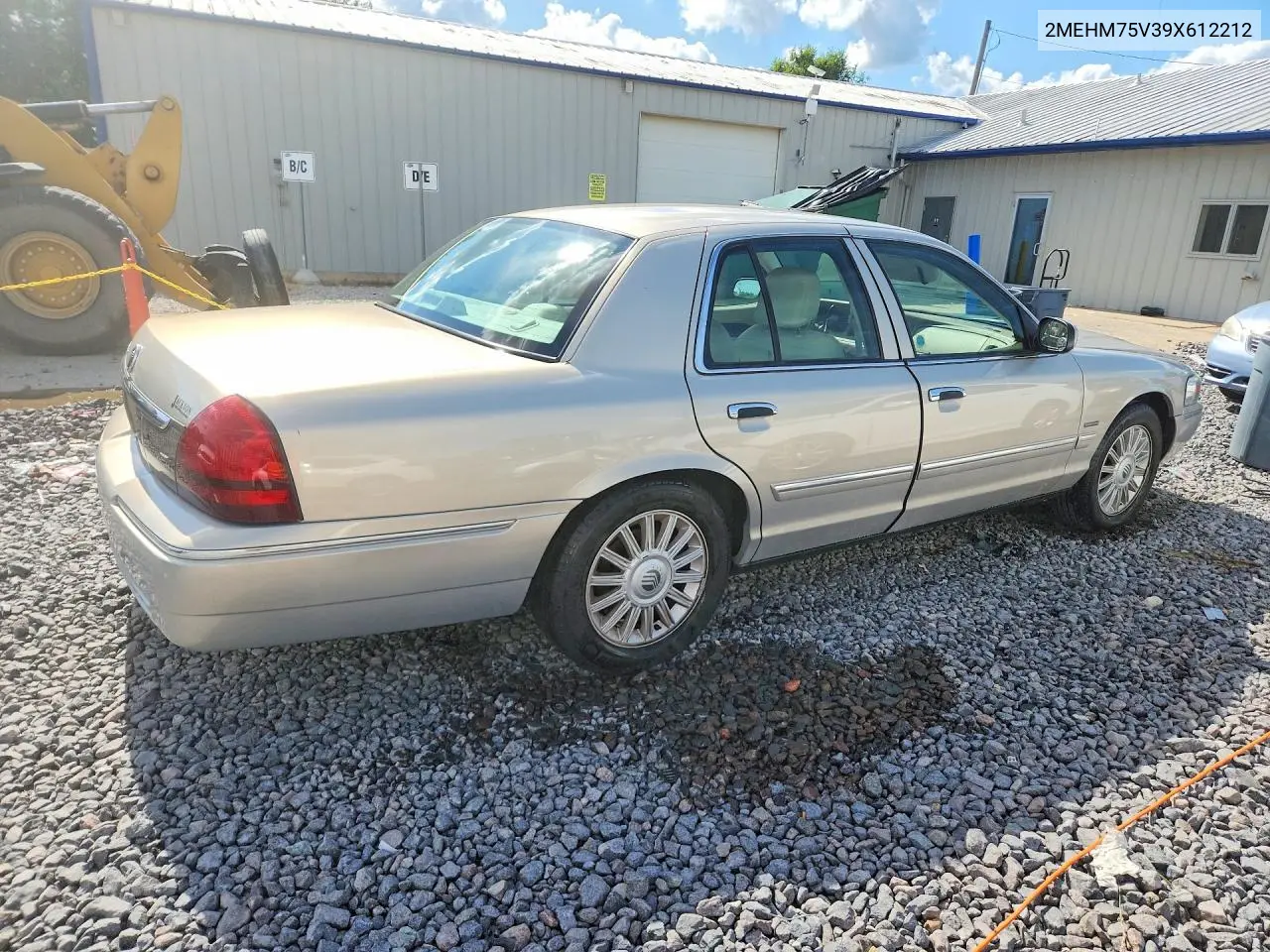 2009 Mercury Grand Marquis Ls VIN: 2MEHM75V39X612212 Lot: 58223416